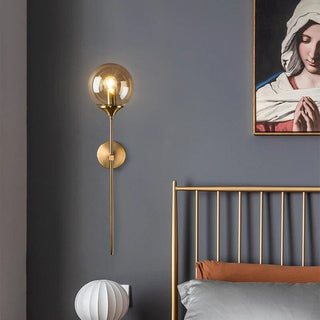 Eclipse Glass Ball Modern  Bohemian Rattan Woven Pendant