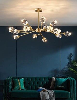 Como Pendant Modern Opulent Multi-Tier Crystal Chandelier