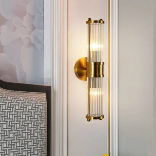 Bambi Crystal Wall Lamp Modern  Scandinavian Wooden Accent Light