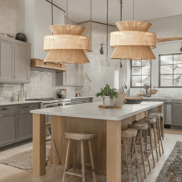 Zynella Hemp Rope  Wabi Sabi  Chandelier