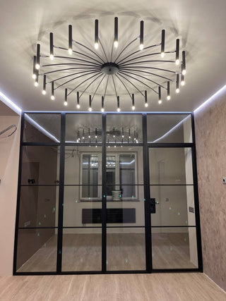 The Nordic Castle Chandelier Luxurious Modern  Luxury Gold Frame Light Fitting