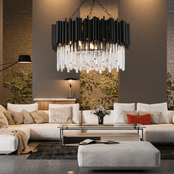 Maximus Crystal Chandelier Collection | Zynella Interior