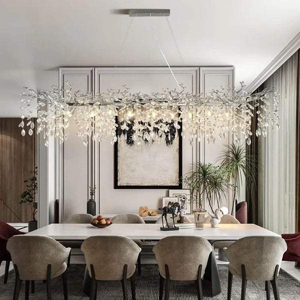 Zynella Chrome Branch Chandelier