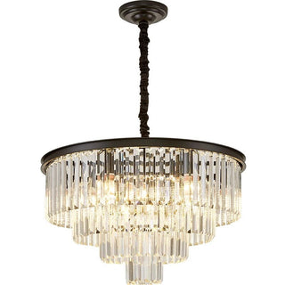 Gemini Chandelier Modern  Luxury Gold Frame Light Fitting