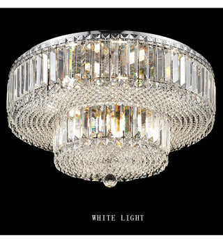 Rosalina Chrome Crystal Chandelier Classic Modern  Chic Glass Globe Pendant