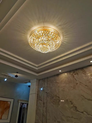 Angela Ceiling Lights Modern  Sculptural Spiral LED Fixture