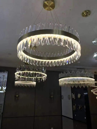 The Golden Crossover Modern  Bohemian Rattan Woven Pendant