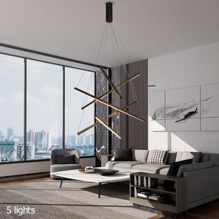 Modern Duplex Chandelier Modern  Opulent Multi-Tier Crystal Chandelier