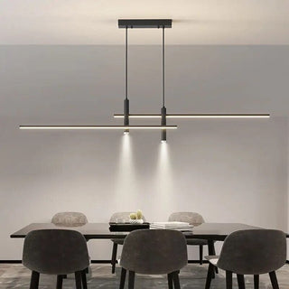 The Dual Refined Modern  Elegant Teardrop LED Pendant