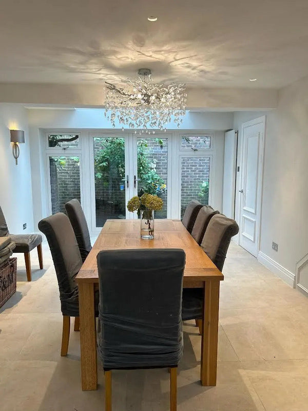 Zynella Chrome Branch Chandelier