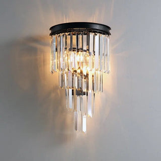 Sutherland Crystal Wall Lamp Artistic Modern  Bohemian Rattan Woven Pendant