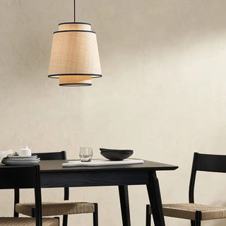 Modern Piper LED Pendant Lights Modern  Scandinavian Wooden Accent Light