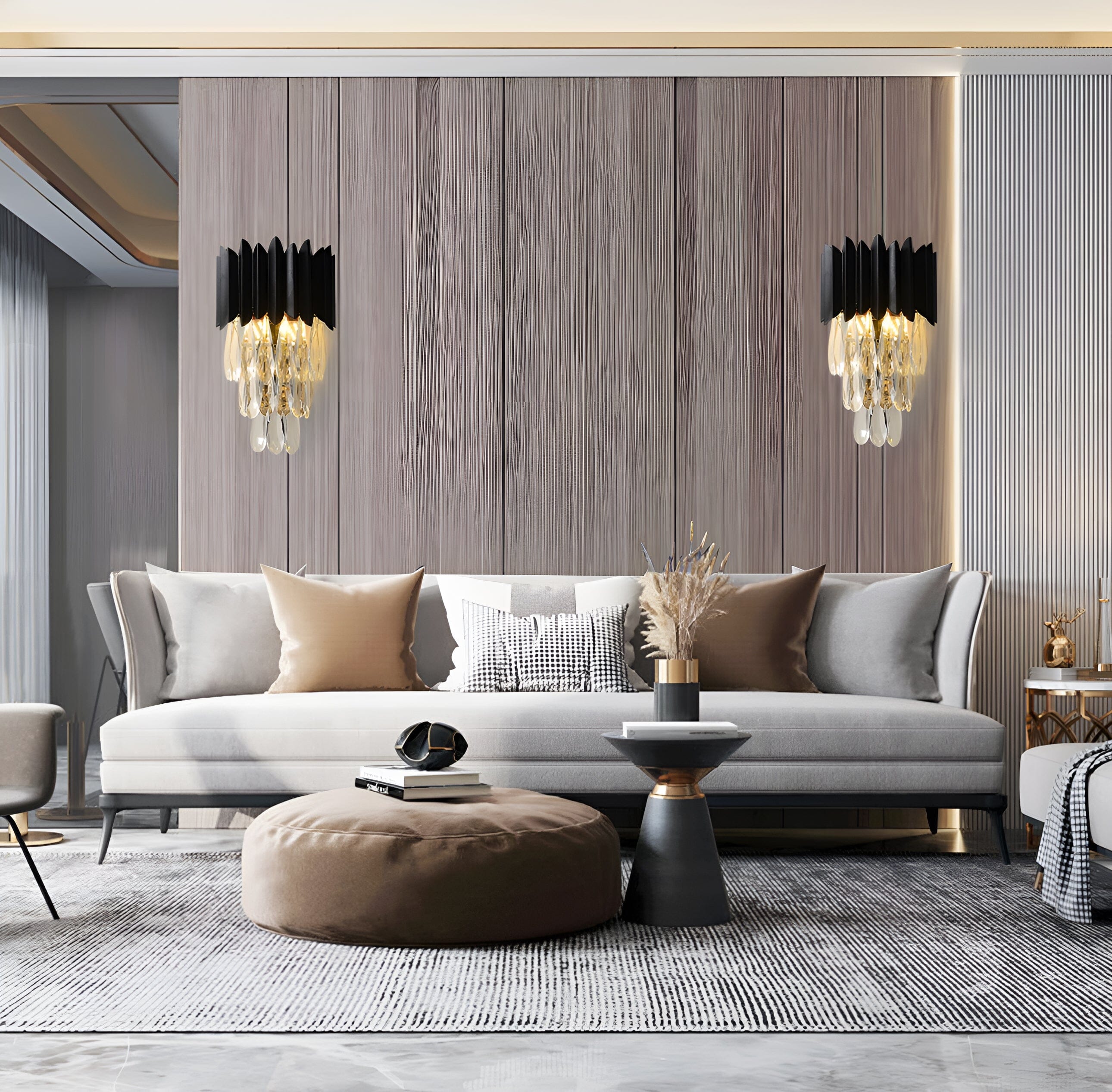 Nicole Crystal Wall Lamps