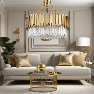 Queen Elizabeth Chandelier Premium Modern  Scandinavian Wooden Accent Light