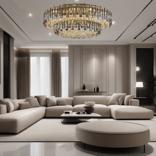 Roberta Crystal Ceiling Lights Classic Modern Geometric Design Lamp