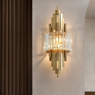 Queen Hafza wall lamp Modern  Scandinavian Wooden Accent Light