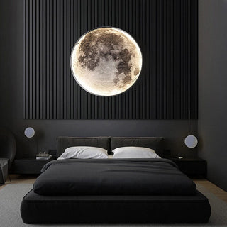 New Moon Wall Lamp Modern  Sleek Linear Suspension Light