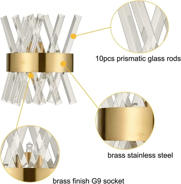 Spire Crystal Lamp