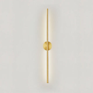Golden Tube Modern  Rustic Industrial Hanging Lamp