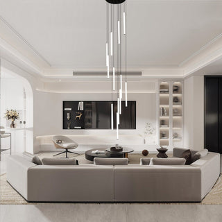 Leonardo Branch Chandelier Modern  Vintage Brass Accent Lighting