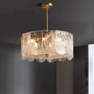 The Strand Chandelier Modern  Ornate Antique Finish Fixture