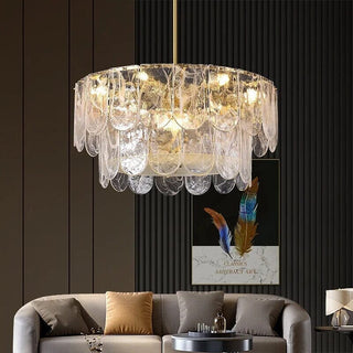 The Strand Chandelier Modern  Ornate Antique Finish Fixture