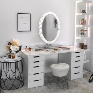 Zynella Vanity Mirror Modern Elegant Teardrop LED Pendant