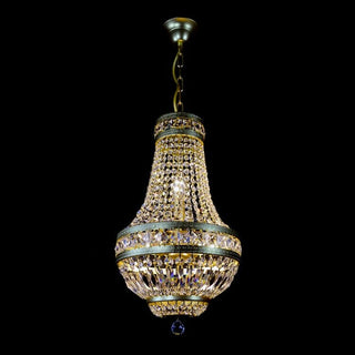 Kingston Crystal Chandelier Modern  Chic Glass Globe Pendant