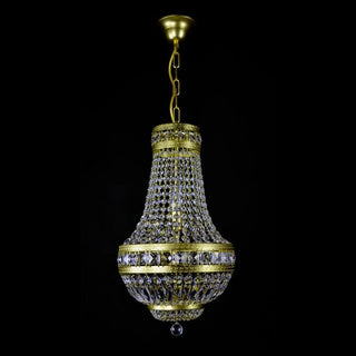 Kingston Crystal Chandelier Modern  Chic Glass Globe Pendant