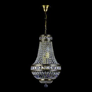 Kingston Crystal Chandelier Modern  Chic Glass Globe Pendant