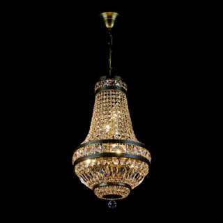 Kingston Crystal Chandelier Modern  Chic Glass Globe Pendant