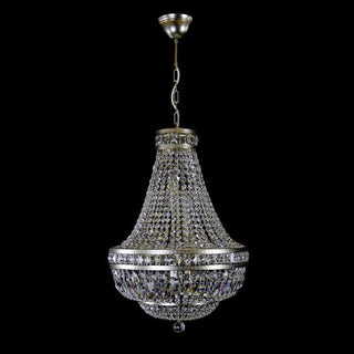 Kingston Crystal Chandelier Modern  Chic Glass Globe Pendant