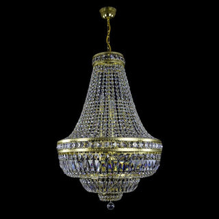 Kingston Crystal Chandelier Modern  Chic Glass Globe Pendant