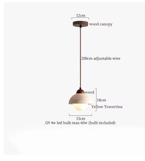 ZenStone Pendant Light