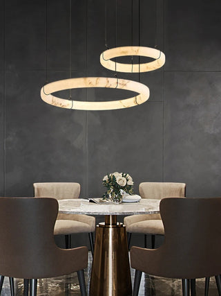 Klyra Marble Chandelier Modern  Luxury Marble Base Table Lamp