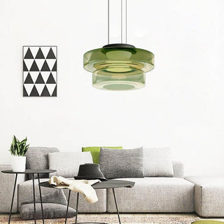 Scandinavian Glass Pendant Chic Modern  Elegant Teardrop LED Pendant