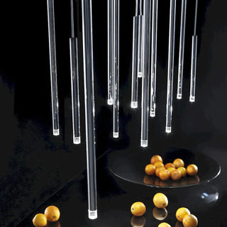 Dorset Staircase Tube Chandelier Modern  Bohemian Rattan Woven Pendant