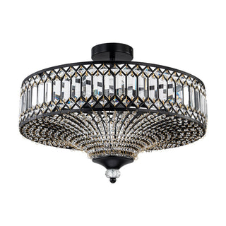 Sienna Crystal Round Chandeliers Chic Modern  Contemporary Crystal Statement Fixture