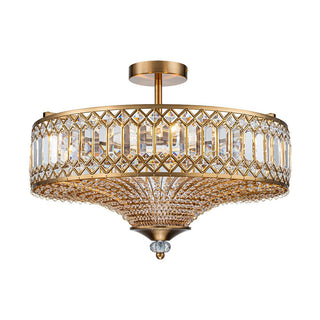 Sienna Crystal Round Chandeliers Chic Modern  Contemporary Crystal Statement Fixture