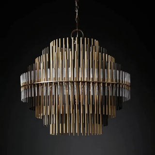Rory Chandelier Collection Luxurious Modern  Opulent Multi-Tier Crystal Chandelier