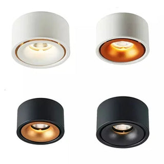 LumoLux Surface LED Spotlights Modern  Scandinavian Wooden Accent Light