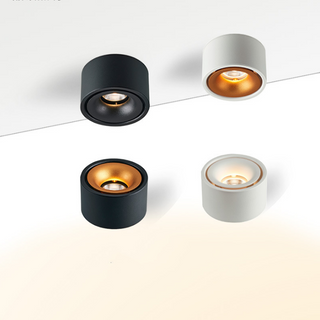 LumoLux Surface LED Spotlights Modern  Scandinavian Wooden Accent Light