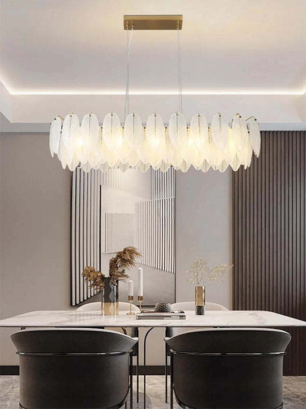 Minimalist alloy LED ceiling light