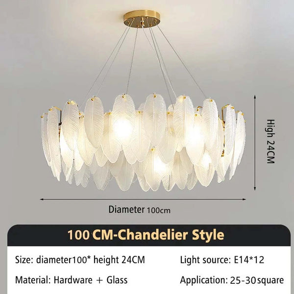 Modern ceiling LED pendant alloy