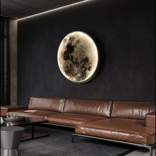 New Moon Wall Lamp Modern  Sleek Linear Suspension Light