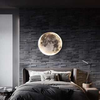 New Moon Wall Lamp Modern  Sleek Linear Suspension Light