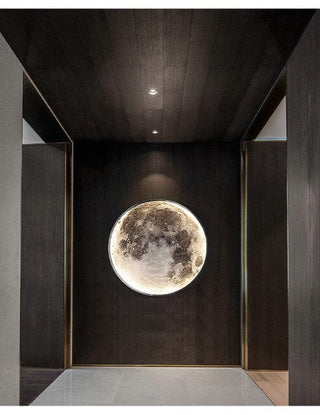 New Moon Wall Lamp Modern  Sleek Linear Suspension Light