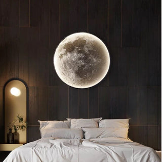 New Moon Wall Lamp Modern  Sleek Linear Suspension Light