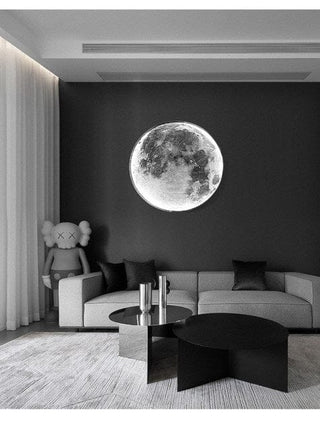 New Moon Wall Lamp Modern  Sleek Linear Suspension Light