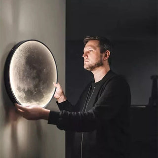 New Moon Wall Lamp Modern  Sleek Linear Suspension Light